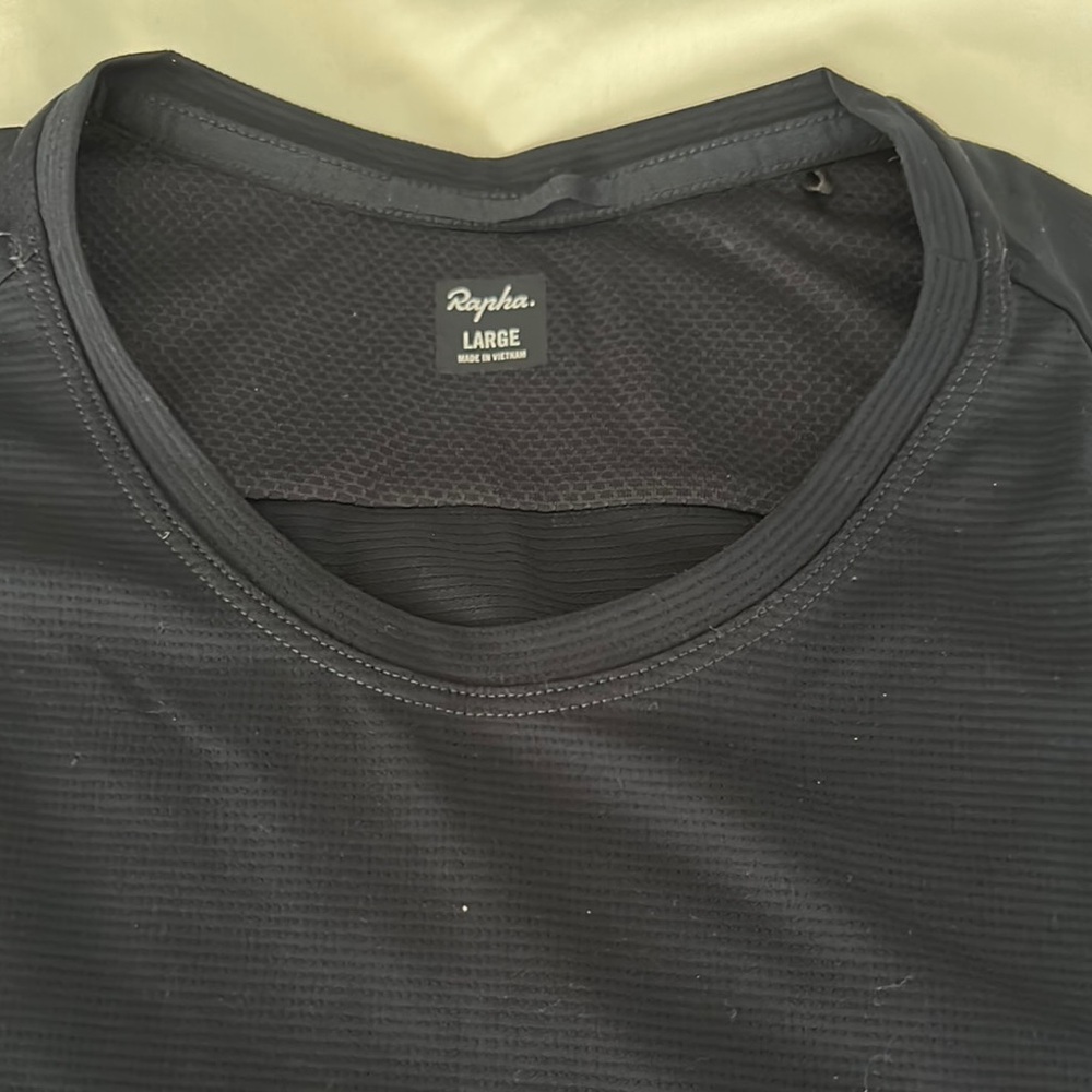 Men’s Ralpha Navy Muscle Tee, Size Large - Picture 2 of 6